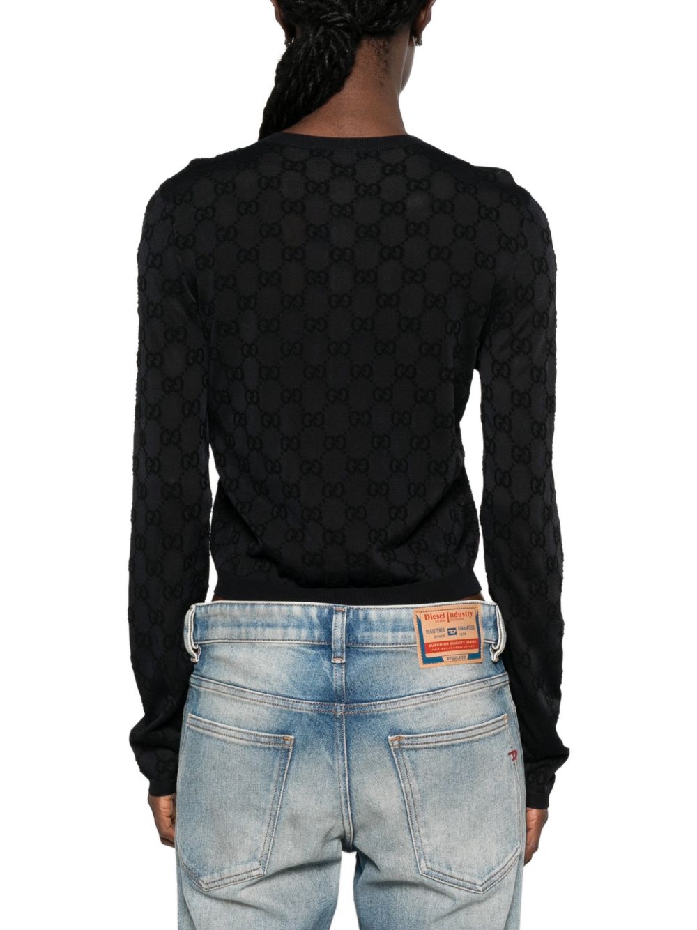 Gucci GG Crewneck Cardigan