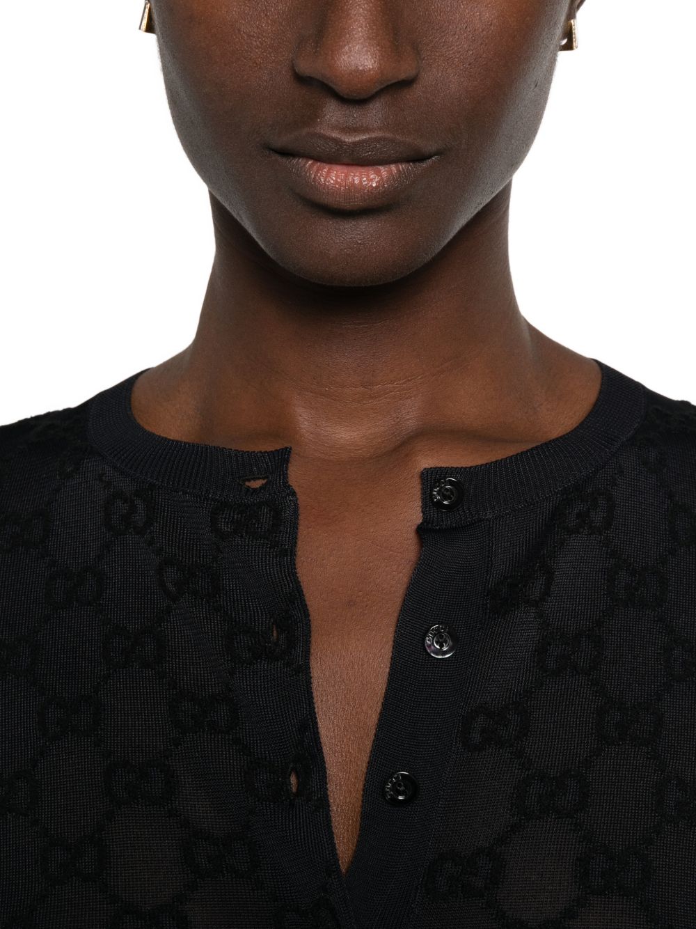 Gucci GG Crewneck Cardigan