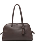 Jacquemus Le Turismo Leather Handbag — Dark Brown