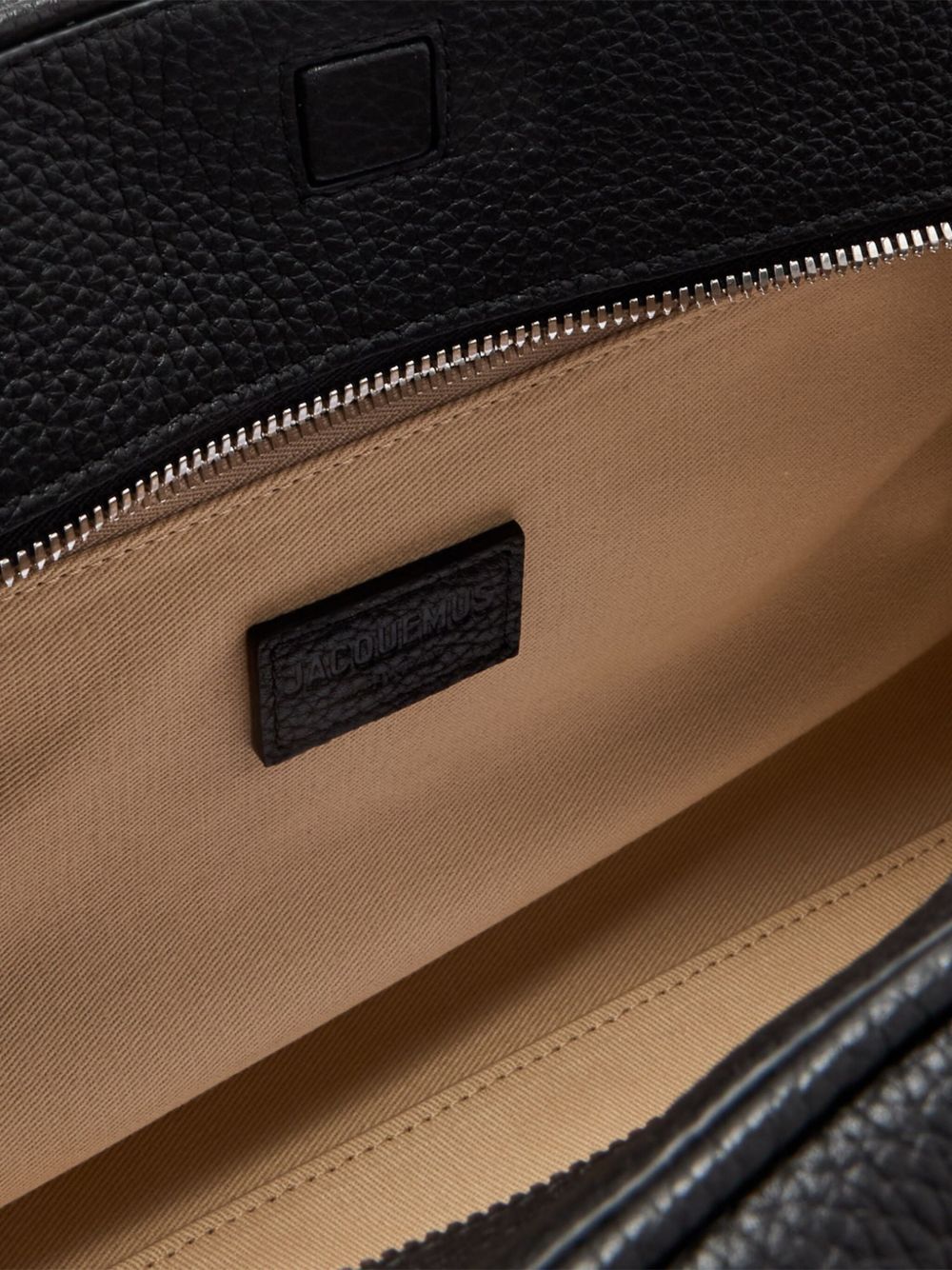 Jacquemus Le Turismo Leather Handbag — Black