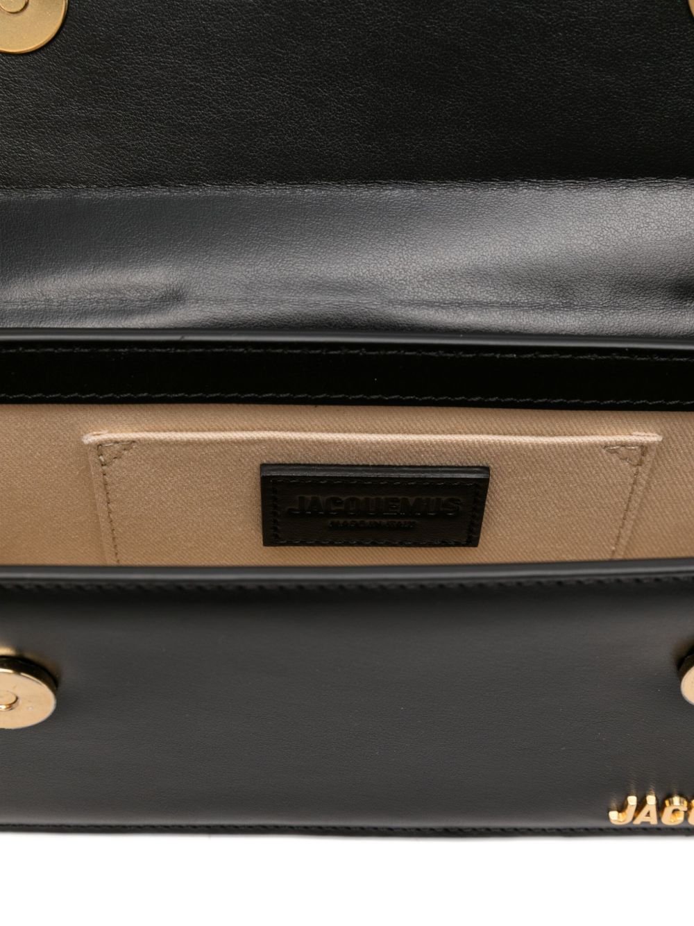 Jacquemus Le Chiquito Long Leather Handbag — Black