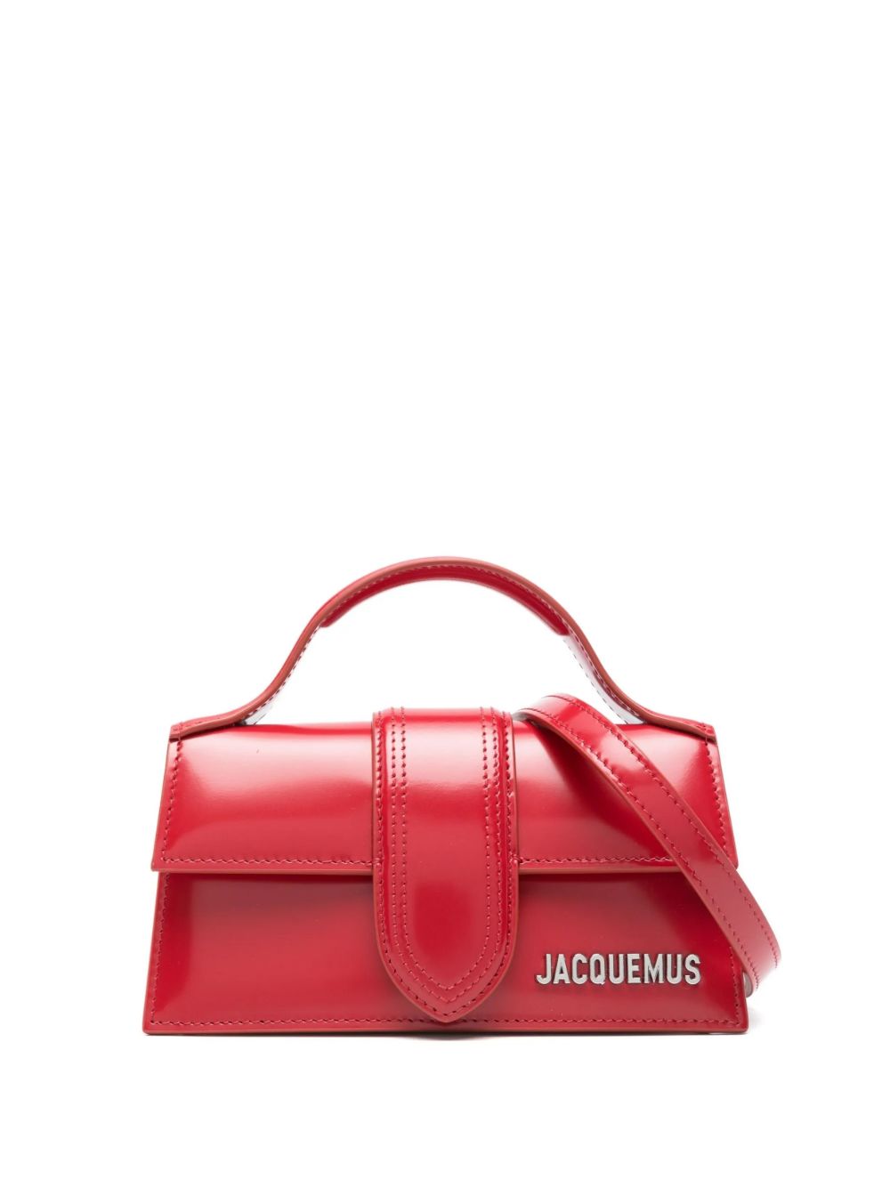 Jacquemus Le Bambino Leather Handbag — Red