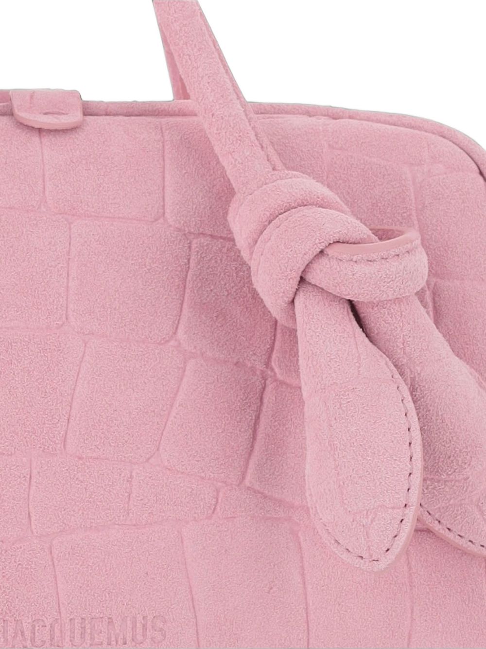 Jacquemus Le Petit Turismo Leather Handbag — Pink