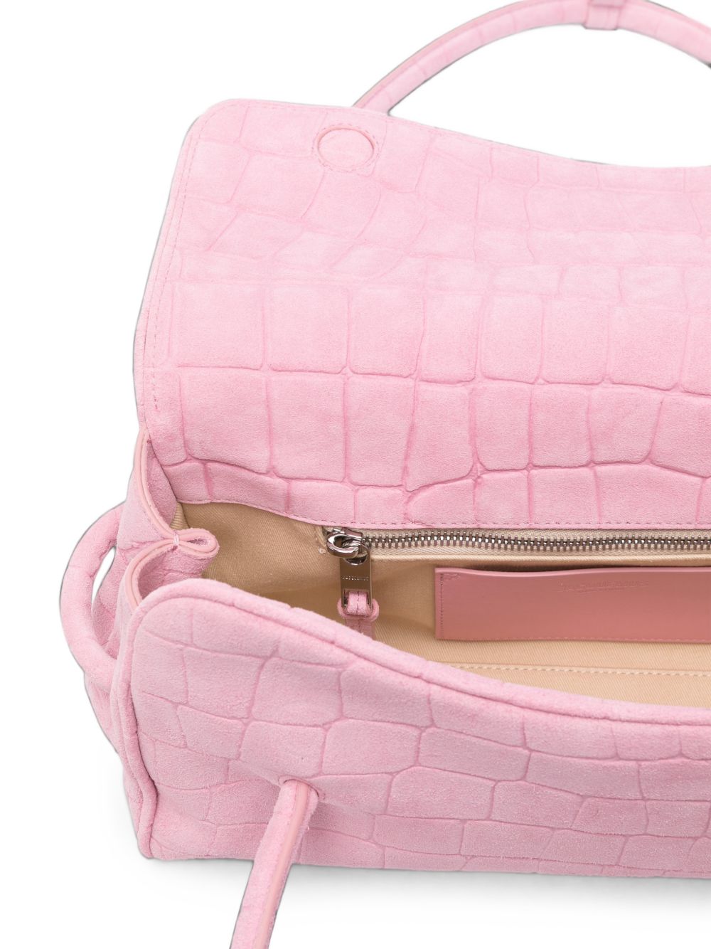 Jacquemus Le Turismo Long Leather Handbag — Pink
