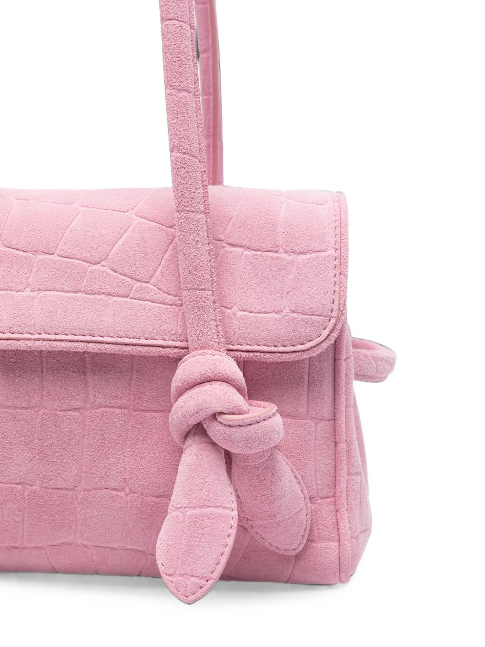 Jacquemus Le Turismo Long Leather Handbag — Pink