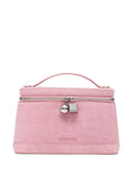 Jacquemus Le Petit Vanity Leather Shoulder Bag — Light Pink