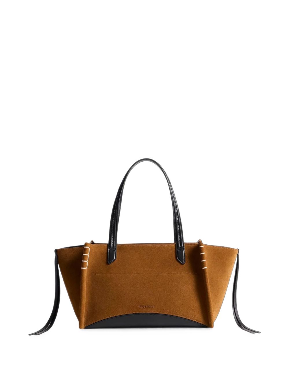 JW Anderson Loafer Leather Tote Bag — Camel