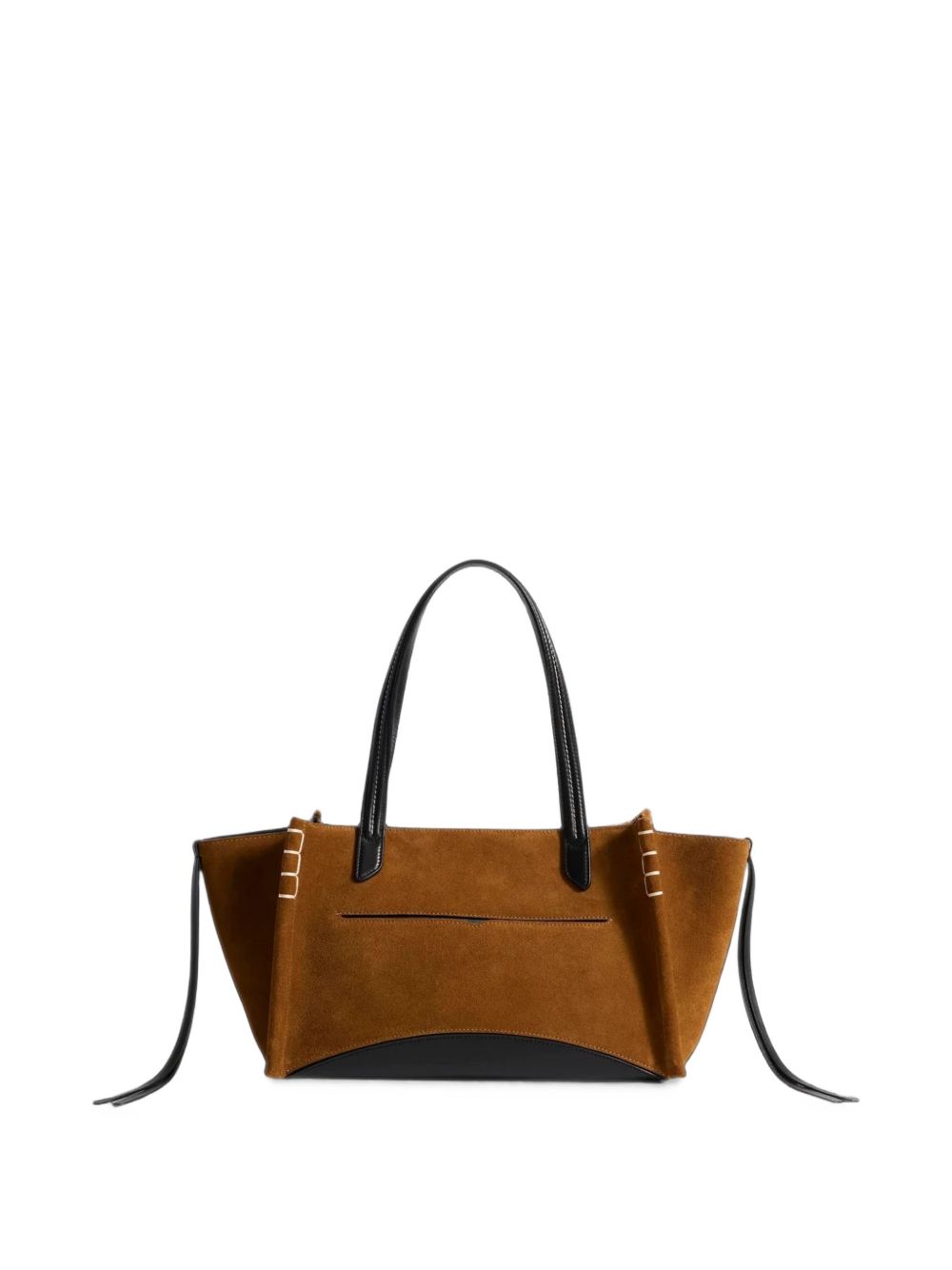 JW Anderson Loafer Leather Tote Bag — Camel