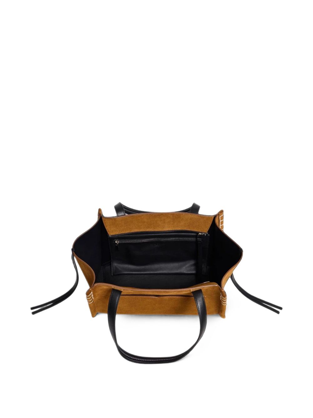 JW Anderson Loafer Leather Tote Bag — Camel