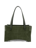 JW Anderson Loafer Leather Cabas Bag — Khaki