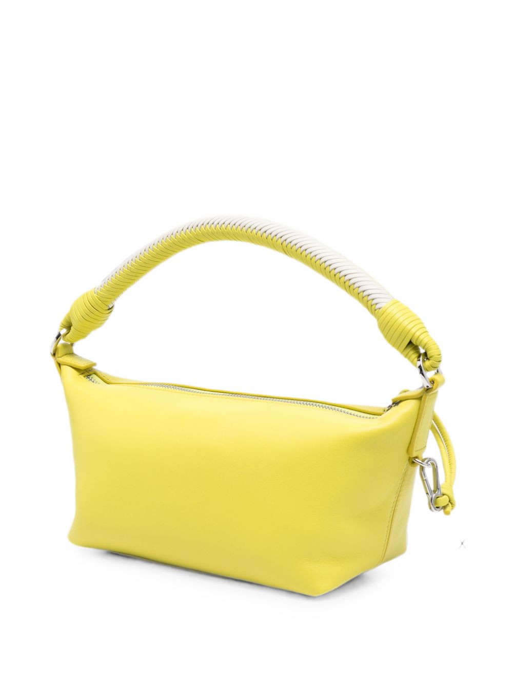 Loewe Cala Leather Pouch — Yellow