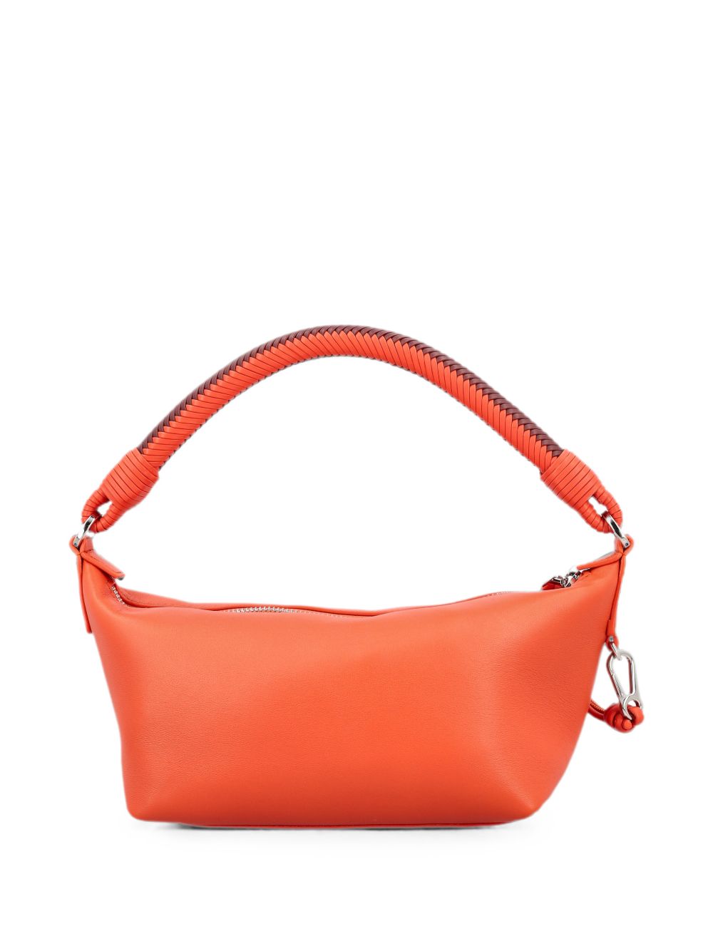 Loewe Cala Leather Pouch — Orange