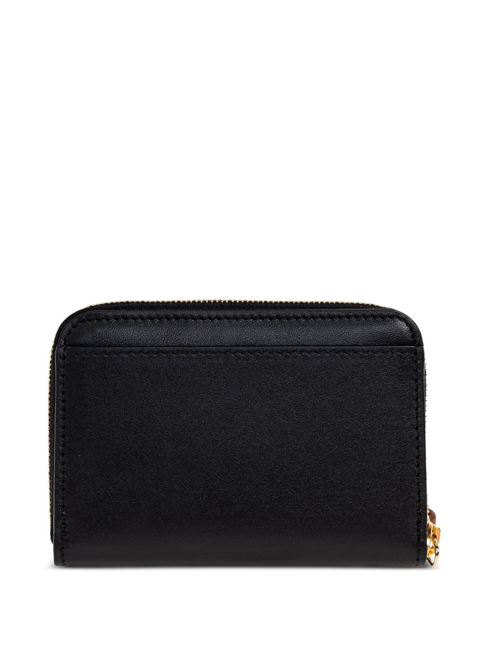 Loewe Knot Leather Coin Purse — Black