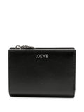 Loewe Claw Leather Compact Wallet — Black