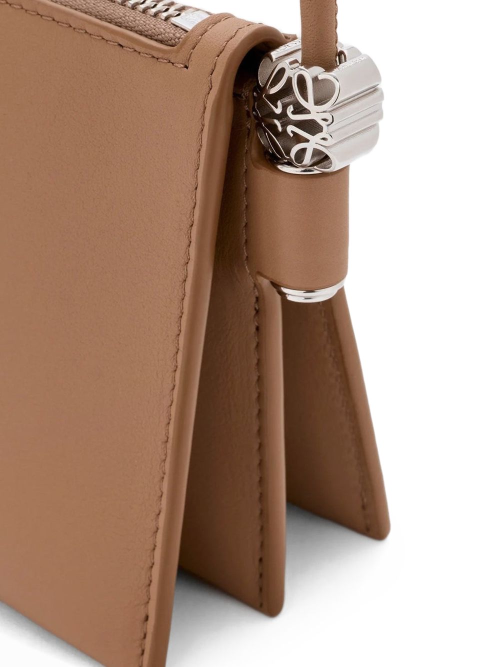 Loewe Joya Leather Mini Bag — Tan