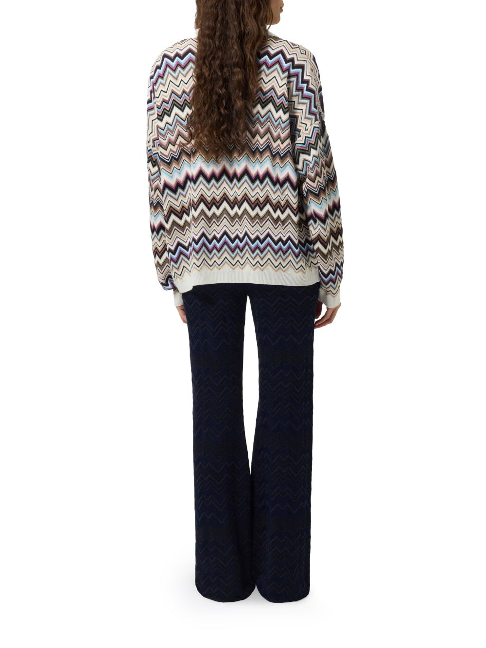 Missoni Wool Blend Cardigan — White
