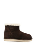 Miu Miu Suede Leather Boots — Brown
