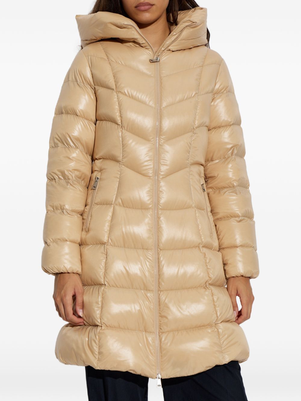 MONCLER Marusse Long Down Jacket