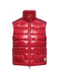 MONCLER Frelon Down Vest - Red