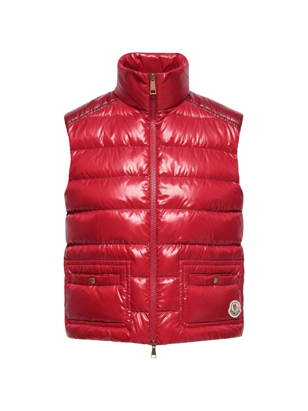 MONCLER Frelon Down Vest - Red