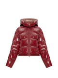 MONCLER Niveole Short Down Jacket - Red
