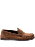 Saint Laurent Laurent Suede Leather Loafers