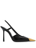 JEANNE SLINGBACK PUMP IN LEATHER