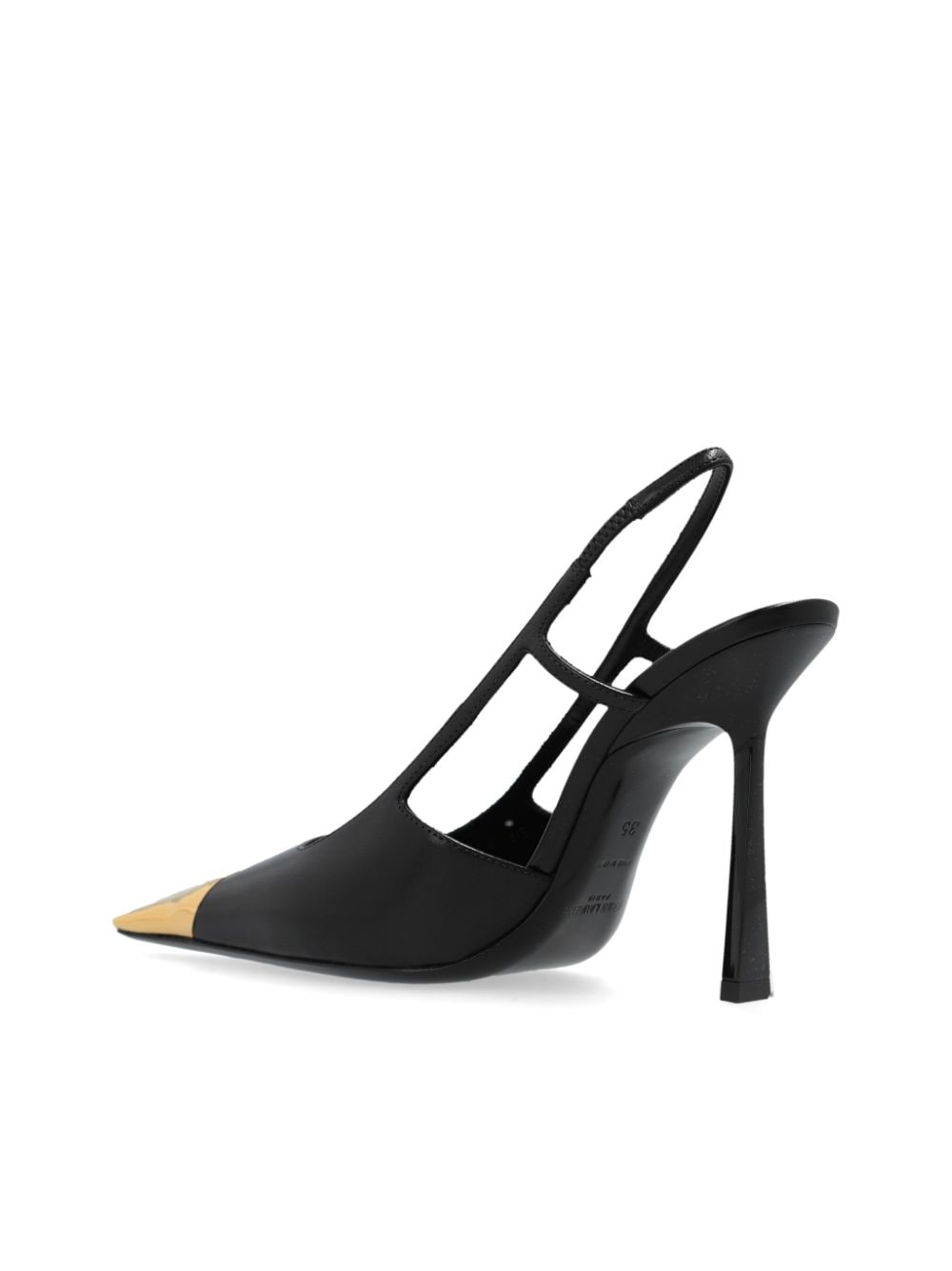 JEANNE SLINGBACK PUMP IN LEATHER