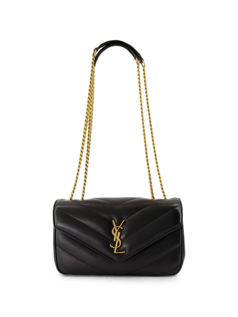 Saint Laurent Loulou Small Suede Leather Shoulder Bag