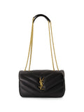 Saint Laurent Loulou Small Suede Leather Shoulder Bag