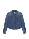 Saint Laurent Cassandre Denim Shirt
