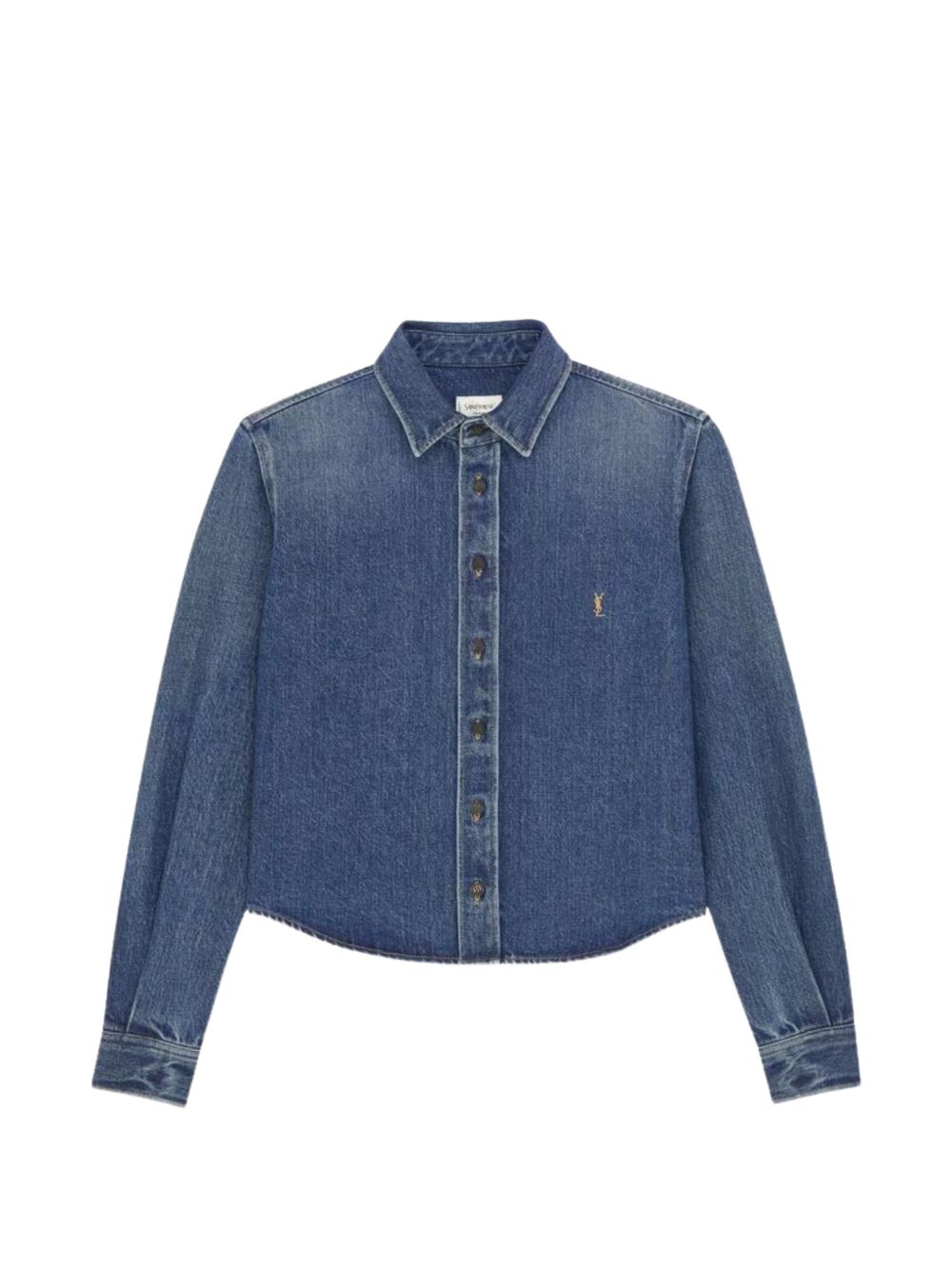 Saint Laurent Cassandre Denim Shirt