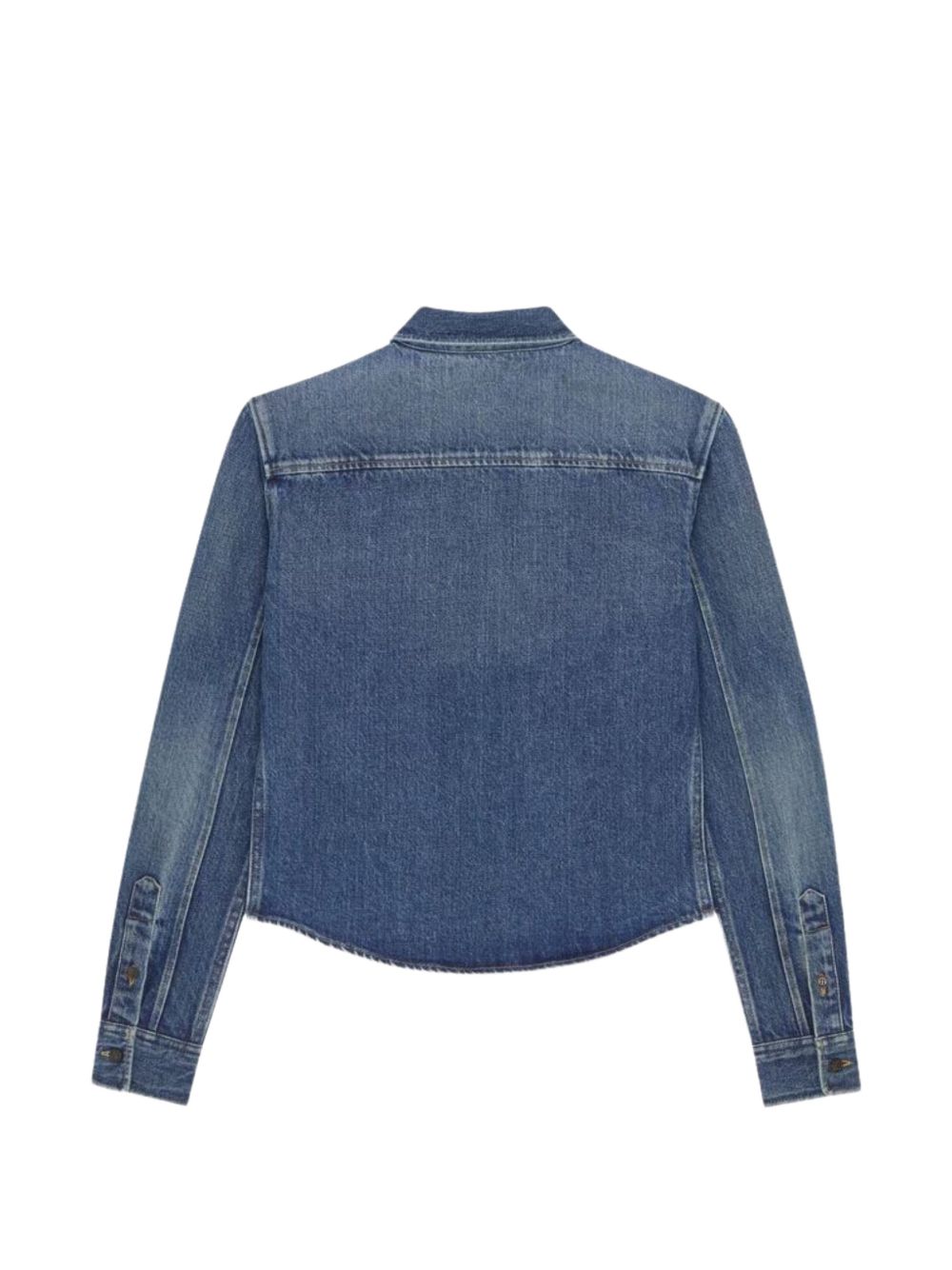 Saint Laurent Cassandre Denim Shirt