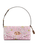 VALENTINO GARAVANI Devain Small Jacquard Lurex Shoulder Bag