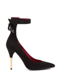 VALENTINO GARAVANI Fatale Suede Leather Pumps - Black