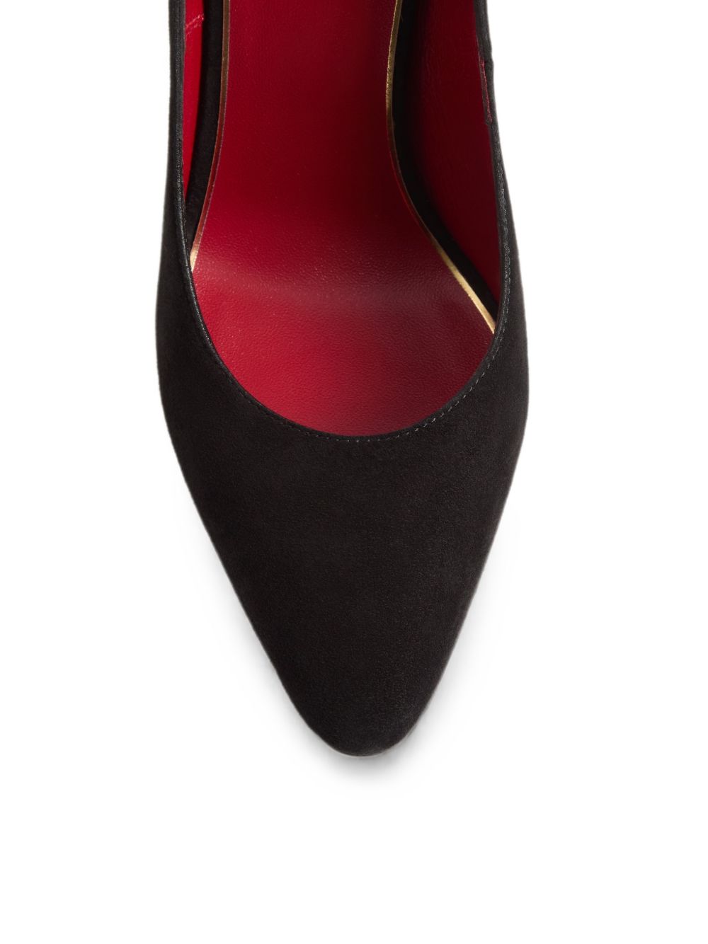 VALENTINO GARAVANI Fatale Suede Leather Pumps - Black
