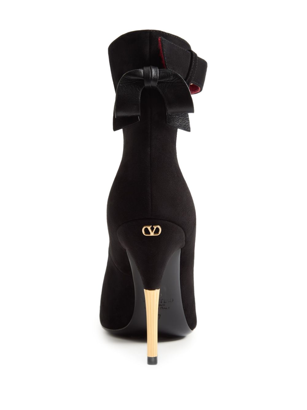 VALENTINO GARAVANI Fatale Suede Leather Pumps - Black