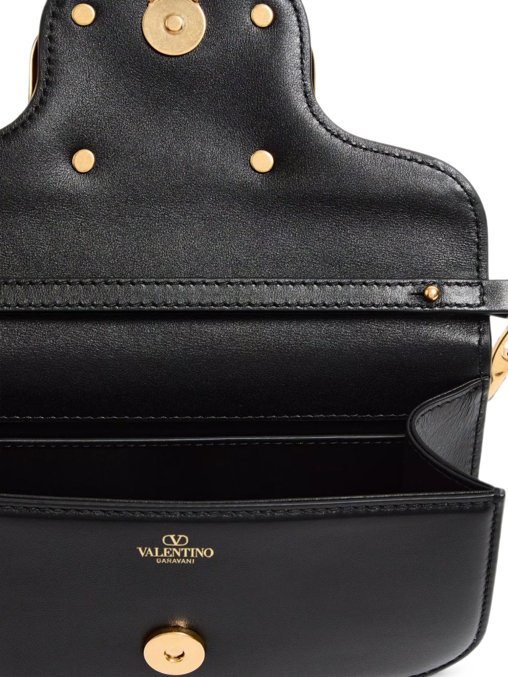 Valentino Garavani Locò Small Leather Shoulder Bag