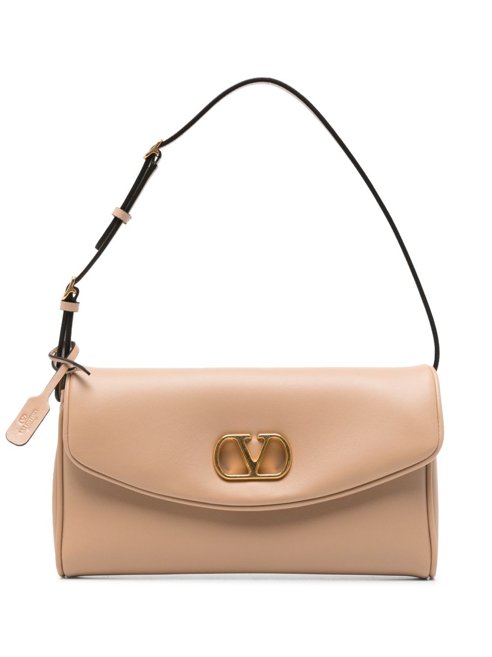 VALENTINO GARAVANI Devain Small Leather Shoulder Bag - Rose Pink