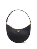 Valentino Garavani VLogo Signature Leather Mini Bag — Black