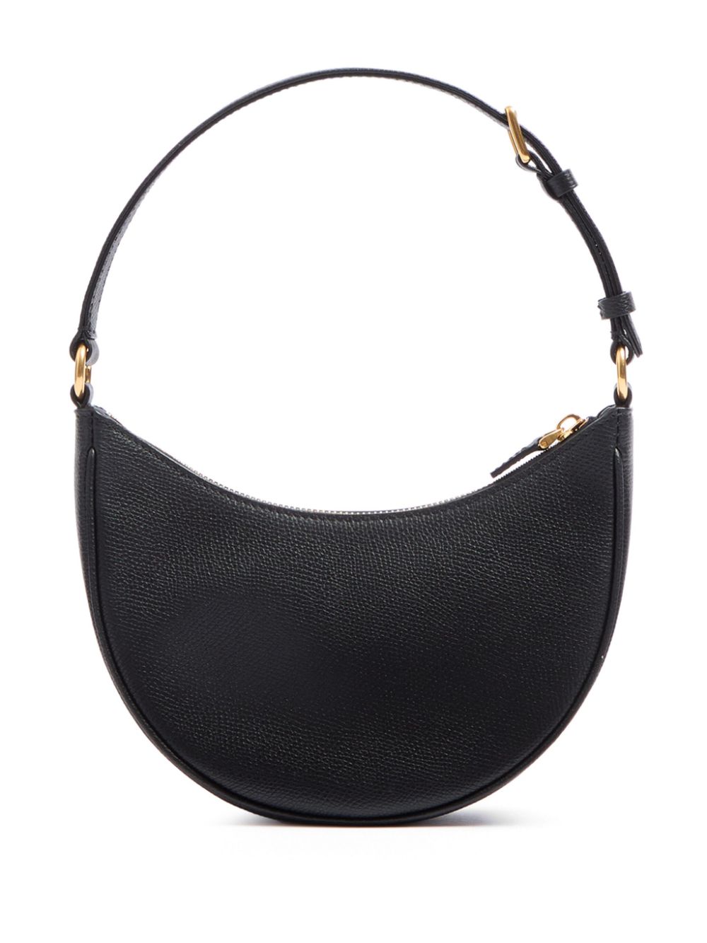 Valentino Garavani VLogo Signature Leather Mini Bag — Black