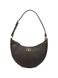 Valentino Garavani VLogo Signature Leather Mini Bag — Brown