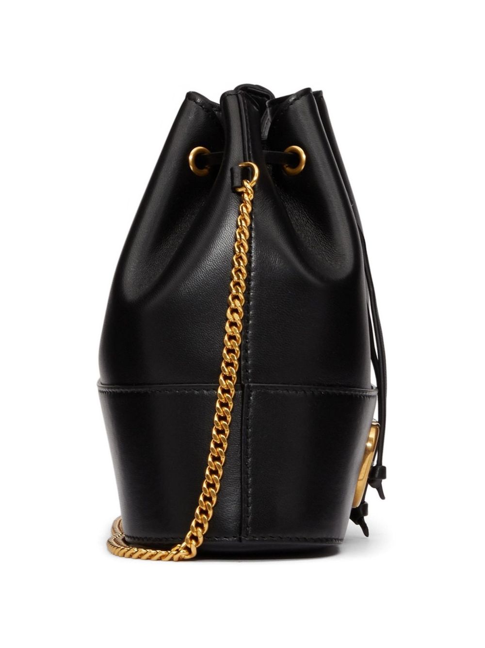 VALENTINO GARAVANI VLogo Signature Leather Mini Bag - Black