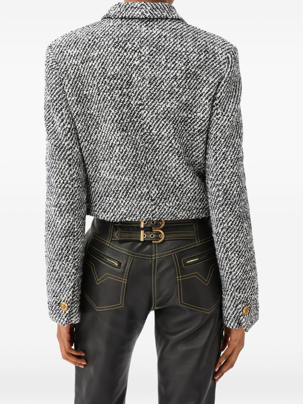 Versace Bouclé Wool Jacket