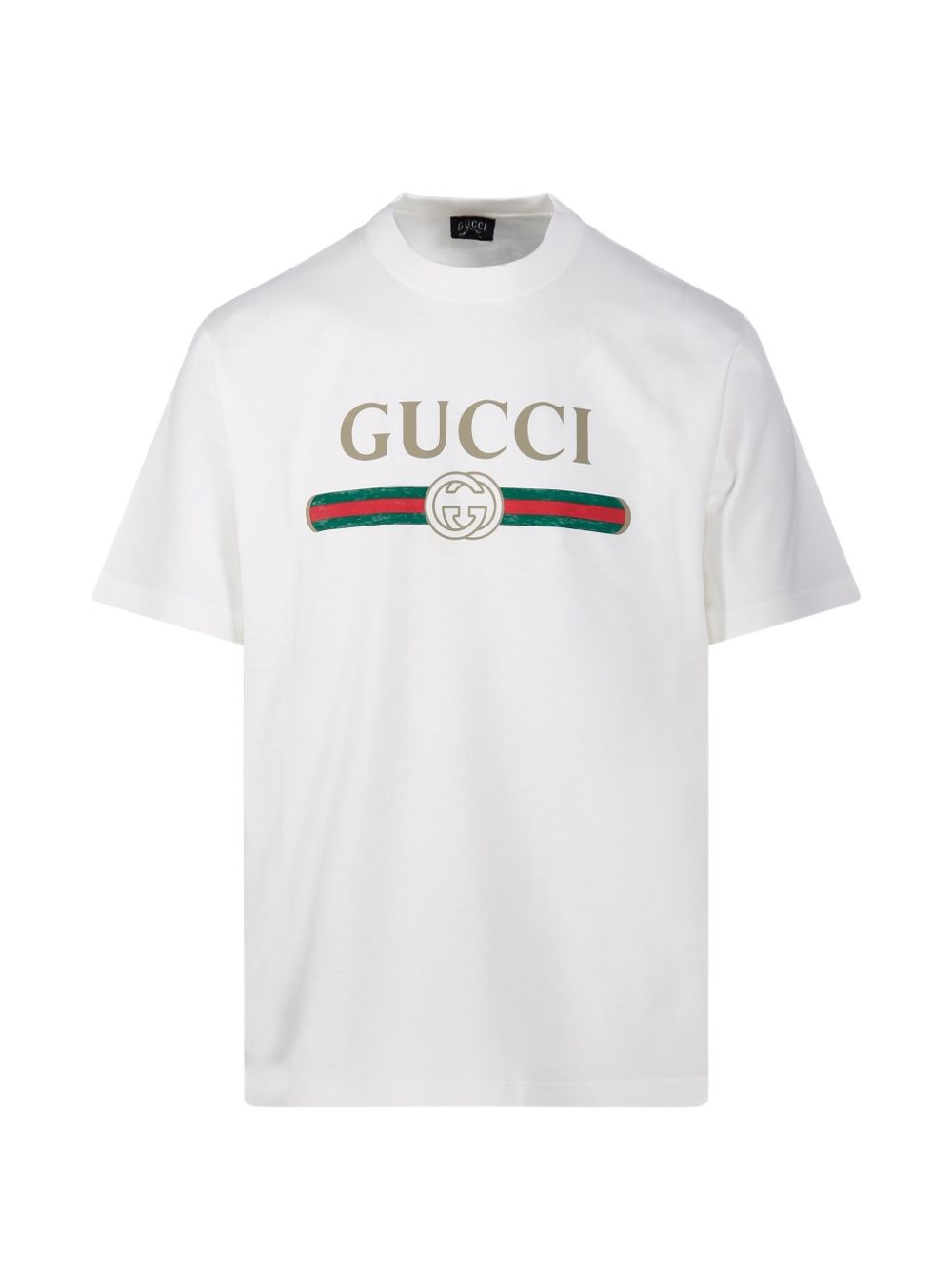 Gucci Fake Cotton Silk T-Shirt