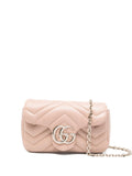 GUCCI GG MARMONT LEATHER MINI BAG