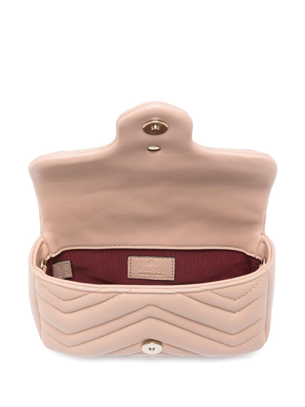 GUCCI GG MARMONT LEATHER MINI BAG