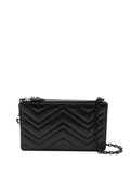 GUCCI GG MARMONT LEATHER MINI BAG