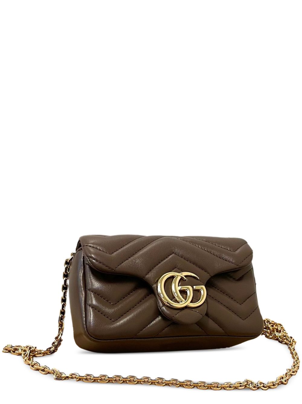 GUCCI GG MARMONT LEATHER MINI BAG