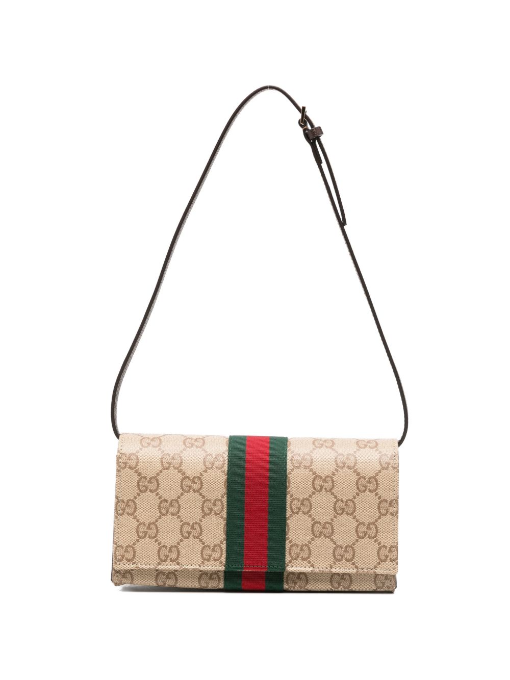 GUCCI WEB DETAIL MINI POUCH